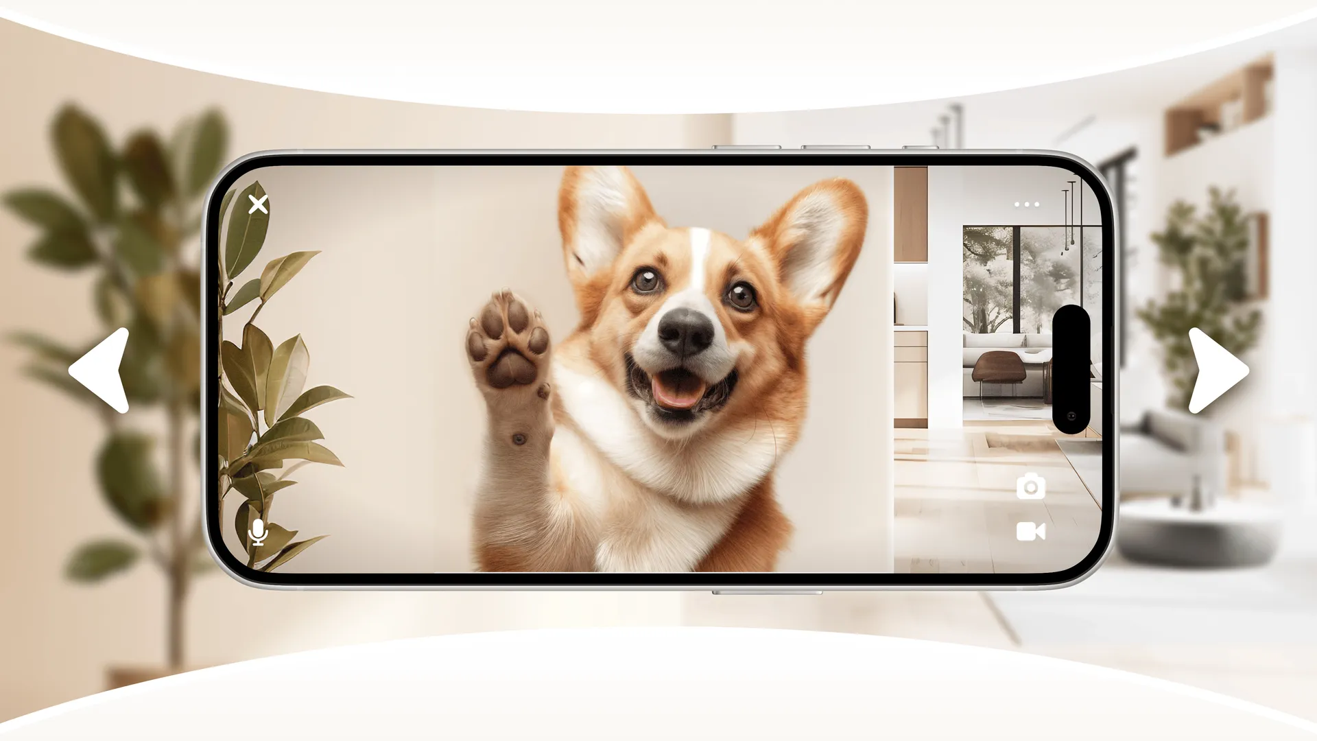 Cam 360 app interface
