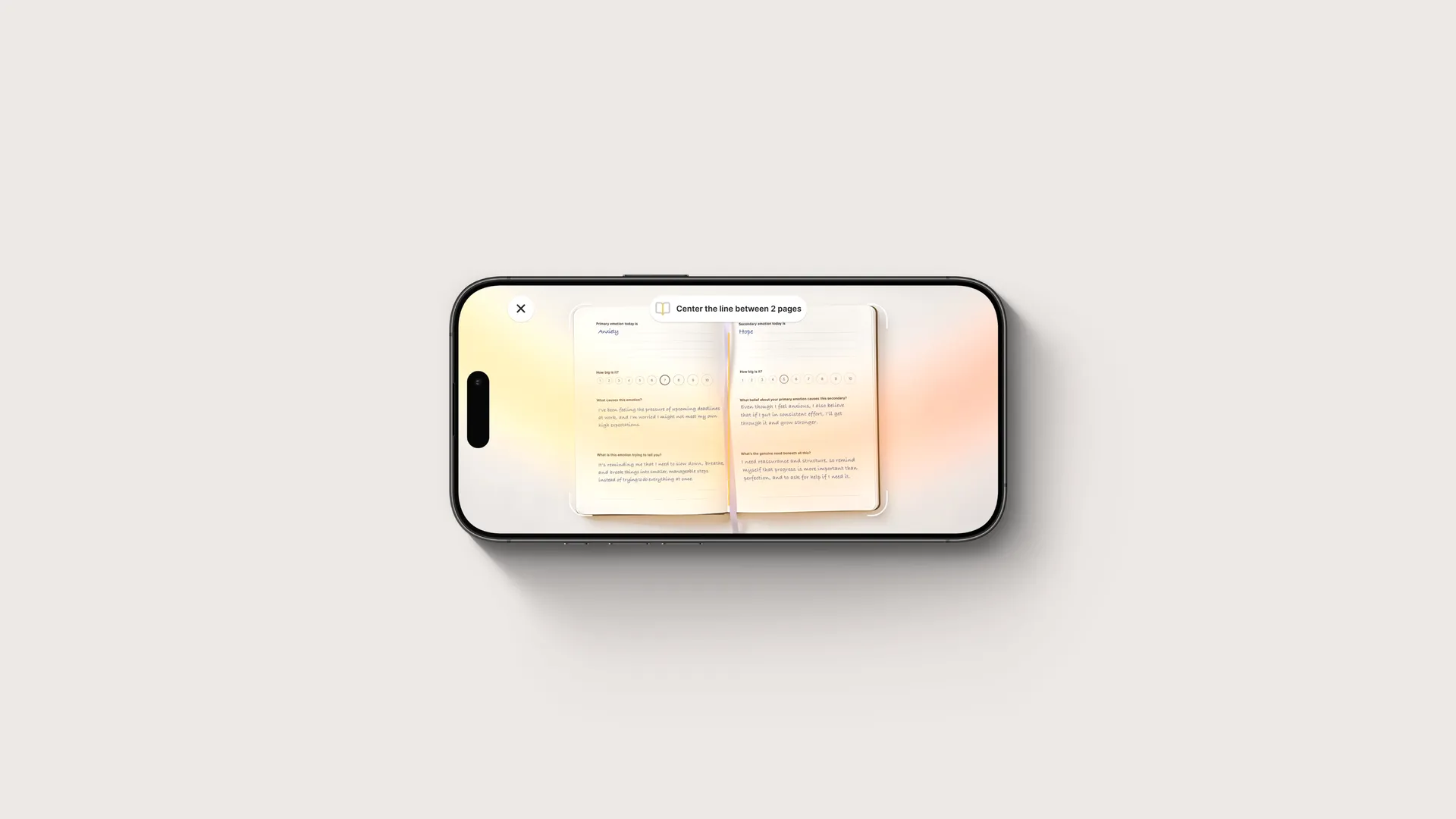 Goodly app reflection flow